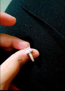 New pure silver ring