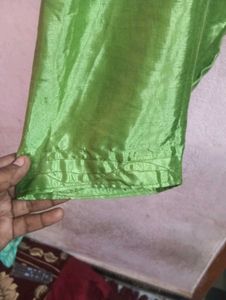 Green Embroidered Kurta Set