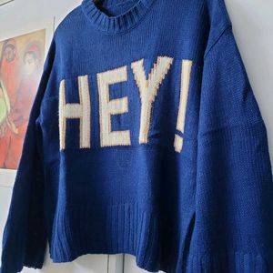 Dank Deep Blue Antifit Sweater