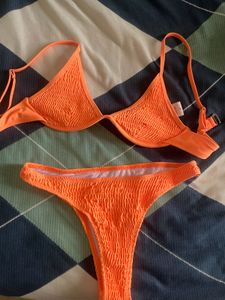 Orange Bikini Set