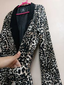 Animal Print Street Style Jacket
