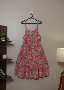 Red Floral Sundress