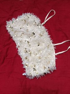 Shein Y2k Sparkling Sequin Crop Top