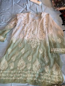 Embroidered Palazzo Pants