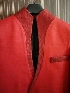 Stylish Red Party Blazer