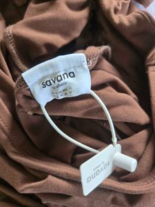 Brown Halter Mini Dress