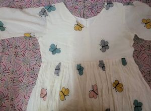 Butterfly Print Dress