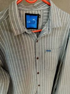 MENS Striped Casual Shirt