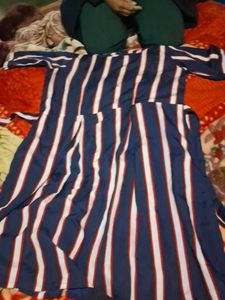 Striped Casual Dress