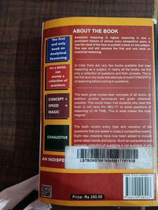Analytical Reasoning Book