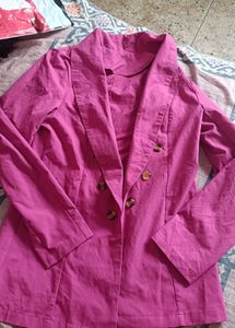 SHEIN Pink Blazer