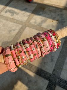 Floral Bangle Set