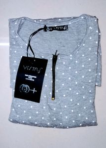 Girls Short Top With Matching Earring