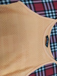 Peach Tank Top - XS