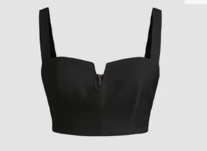 Black Formal Stylish Top