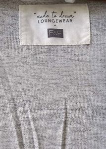 Imported Gray Knit Cardigan with Pockets
