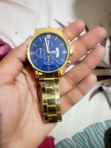 Golden Colour New Watch