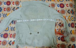 Silver shimmery shrug