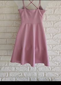 Ginger Baby Pink Skater Dress