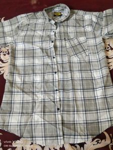 New Grey And White Shirt