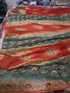 Multicolor Saree