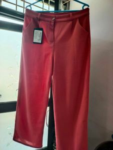 Pink Wide Leg Pants