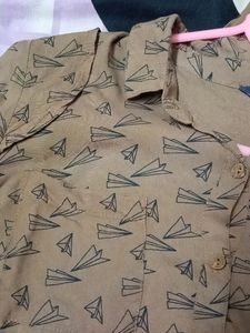 Ajio Brown Colour Kurta
