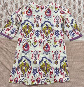 Multi Colored Cotton Co-ord Set
