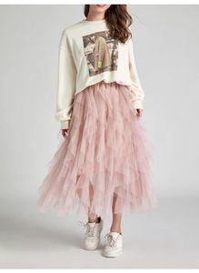 Pink Tulle Skirt