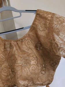 Gold Embroidered Blouse