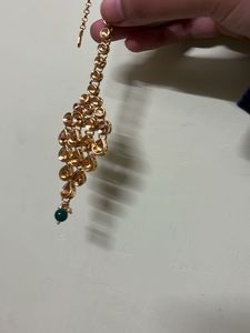 Green Pearls Set With Amazing Design
