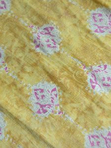Elegant Yellow Printed Kurta