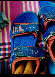 Blue Thong Sandals