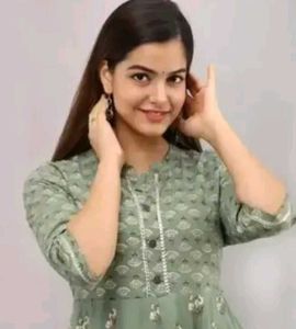 Elegant Green Floral Print Kurta