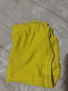 Bewakoof Yellow Tee (S-M)
