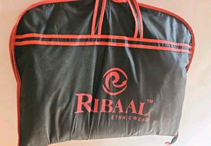 Elegant Maroon Velvet Sherwani Set