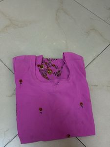 Pink Dress Material