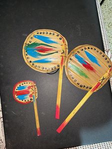 Handmade Bamboo Fans (Set of 3)