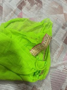 Pink &amp; Gold Sari