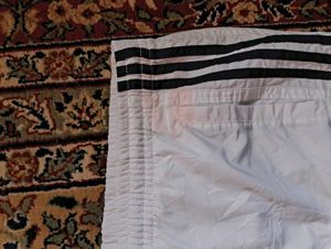 Adidas Vintage White Trackpant Lower Baggy