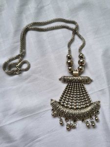 Oxidised Silver Necklace