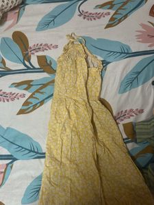 Floral Yellow Sundress