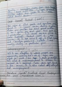 10th Class Economics Ch 2 Handwritten Notes