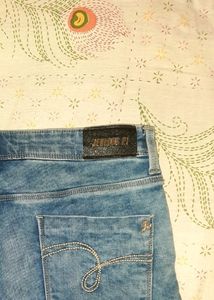 JEALOUS 21 BLUE DENIM HOT PANT