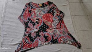 Paisley Print Top