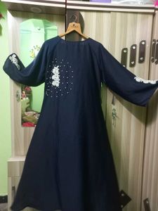 Pearl  Work Abaya