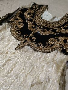 Anarkali Gown With Pant Dupatta