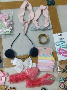 Combo Hair Clips + Bands