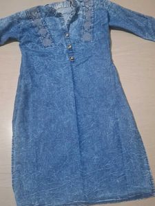 Denim Dress - Stylish &amp; Comfortable women