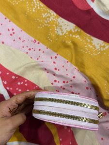 A beautiful hearted printed wallet